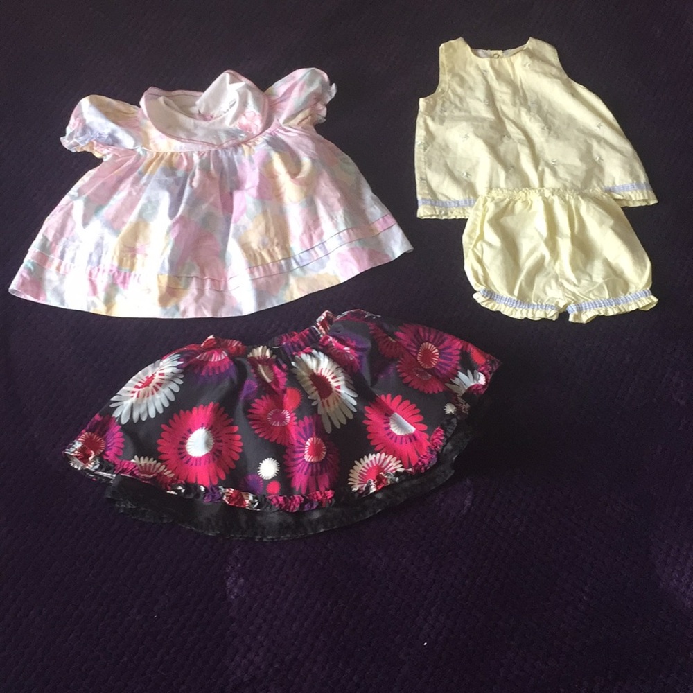 24 months bundle 1 set 1 dress 1 skirt